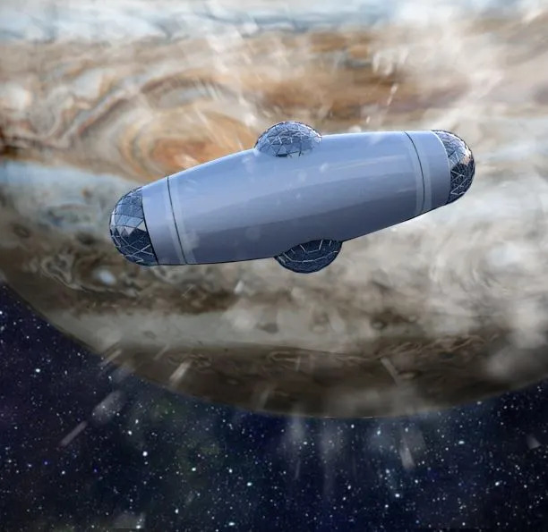 ilustração artística de nave espacial que gary mckinnon afirma ter visto foto 