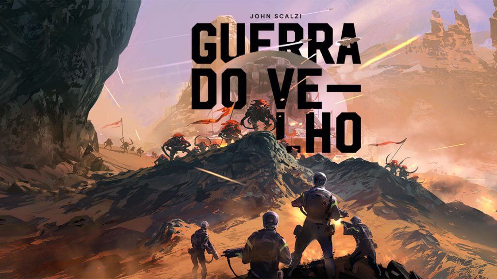 logotipo do primeiro livro guerra do velho